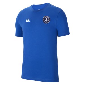 Nike Park 20 Cotton T-Shirt (M) Royal Blue-White