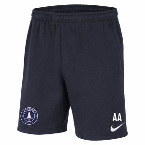 Nike Park Fleece Shorts (M) Obsidian-White-White