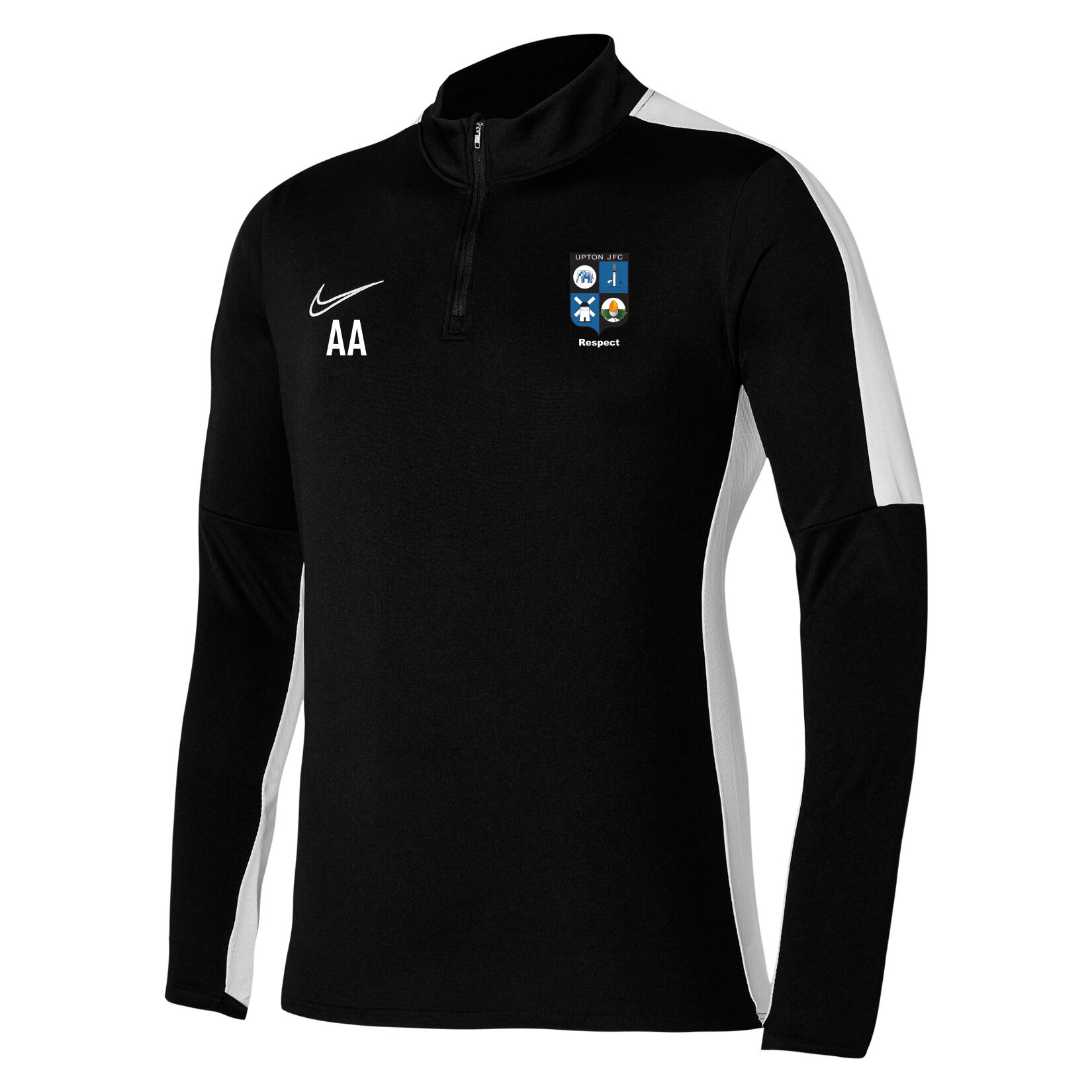 Nike Dri-Fit Academy 23 Drill Top - Black/White/White