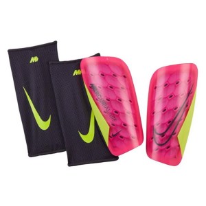 Nike Mercurial Lite Shin Guards Pink-Volt