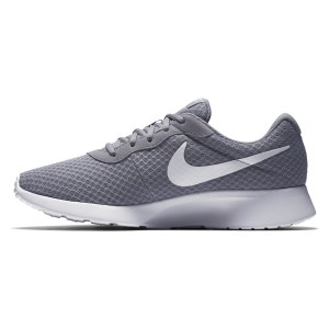 Nike Tanjun Shoe (M) Wolf Grey-White