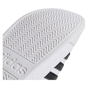 adidas Adilette Cloudfoam Slides White-Black