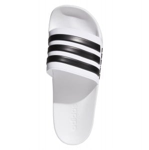 adidas Adilette Cloudfoam Slides White-Black