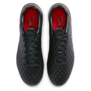 Nike Tiempo Legend 8 Pro Soft-Ground Boots Black-Dark Smoke Grey-Chile Red-Chile Red