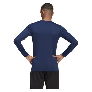 adidas Long Sleeve Baselayer Tee Team Navy Blue