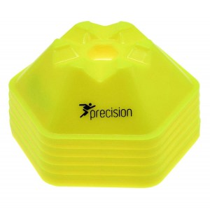 Precision Pro HX Saucer Cones - Set of 50 (Assorted) Fluo Yellow