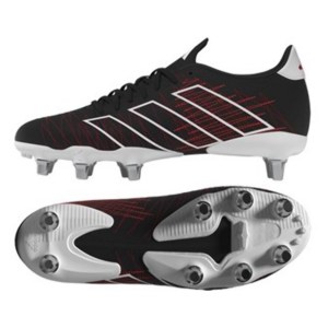 adidas-SS Kakari Elite Soft Ground Rugby Boots Black-White