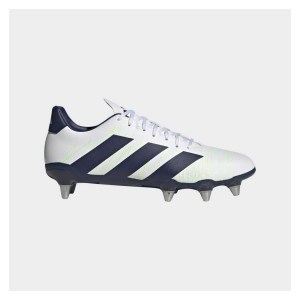 adidas-SS Kakari Soft Ground Rugby Boots Ftwwhite-Tenabl-Silvmt