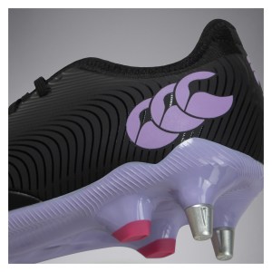 Canterbury CCC Phoenix Genesis Pro Soft Ground Boots Black-Purple