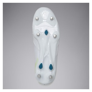 Canterbury CCC Phoenix Genesis Pro Soft Ground Boots White-Yellow