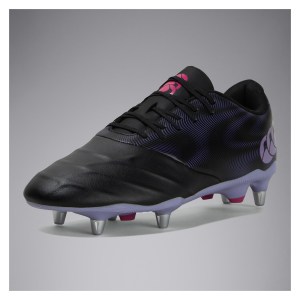 Canterbury CCC Phoenix Genesis Team Soft Ground Boots Black-Purple