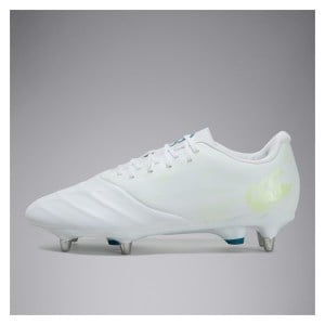 Canterbury CCC Phoenix Genesis Team Soft Ground Boots White-Yellow