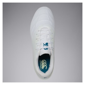 Canterbury CCC Phoenix Genesis Team Soft Ground Boots White-Yellow