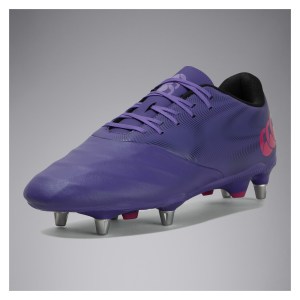 Canterbury CCC Phoenix Genesis Team Soft Ground Boots Purple