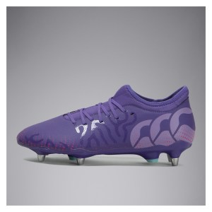 Canterbury CCC Speed Infinite Team Soft Ground Boots Purple