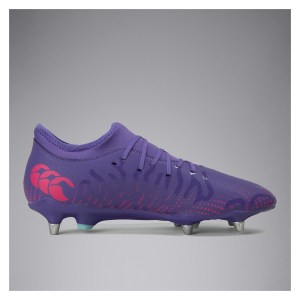 Canterbury CCC Speed Infinite Team Soft Ground Boots Purple