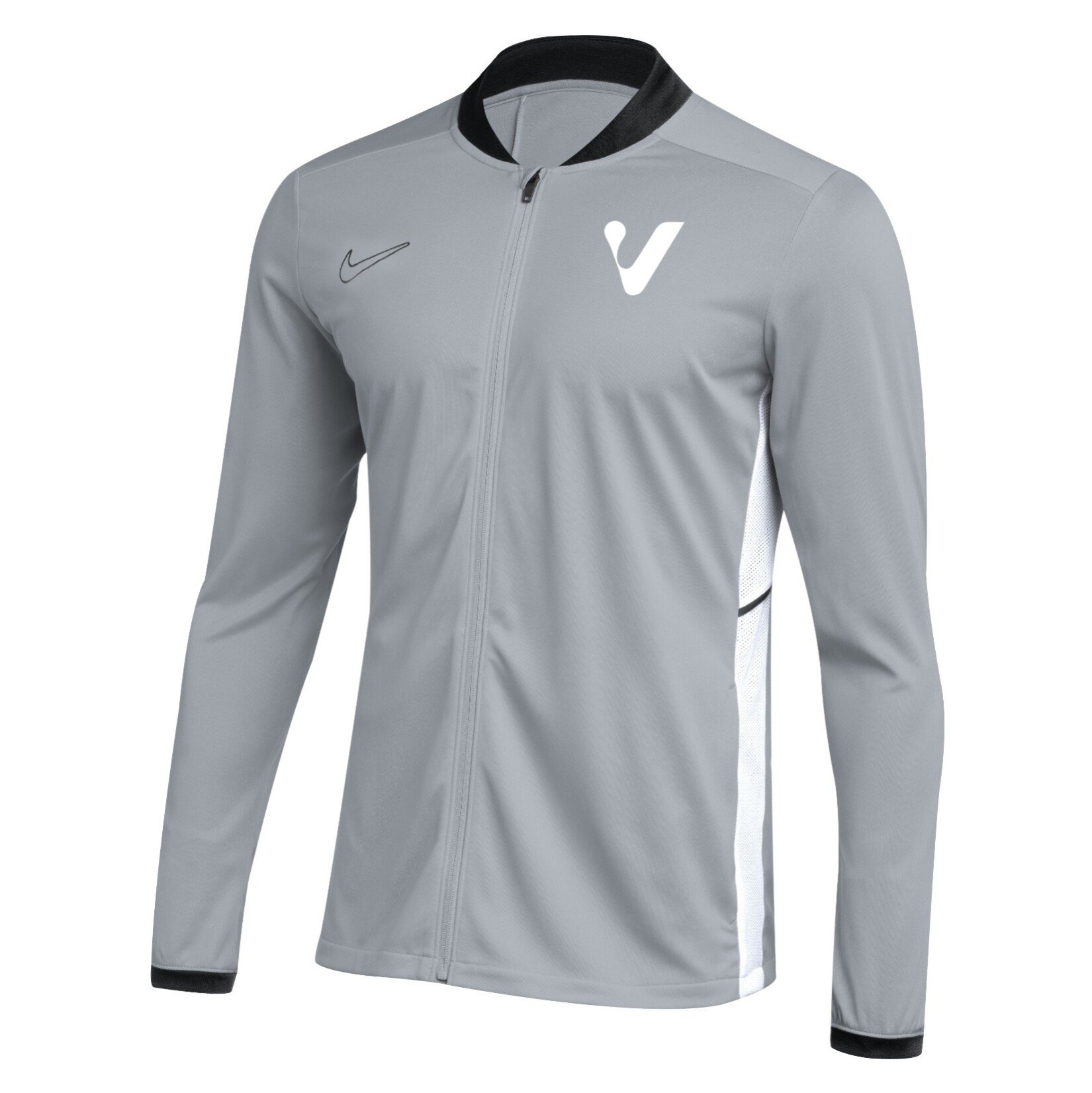 Nike Dri-FIT Academy 25 Knit Track Jacket - Wolf Grey/Black/White