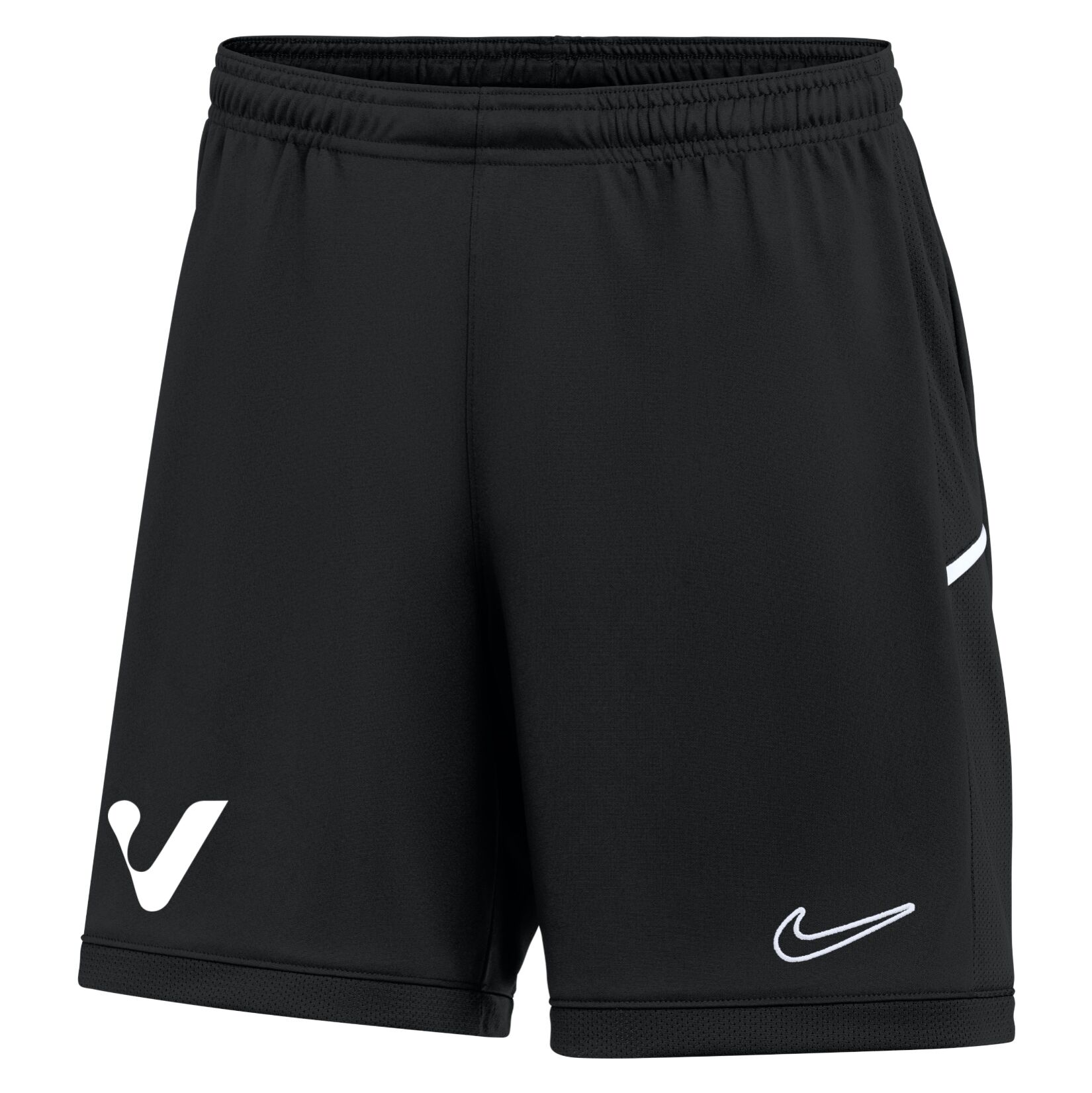 Nike Dri-FIT Academy 25 Shorts (W) - Black/Black/White