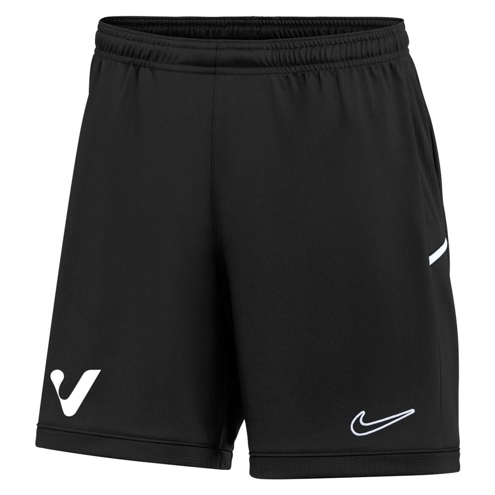 Nike Dri-FIT Academy 25 Shorts (W) - Black/Black/White