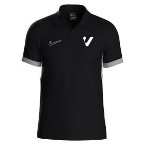 Nike Dri-FIT Academy 25 Polo - Black/White/White