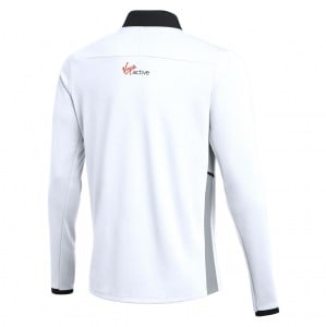 Nike Dri-FIT Academy 25 Drill Top - White/Black/Black