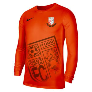 Nike Park VII Dri-FIT Long Sleeve Football Shirt Safety Orange-Black