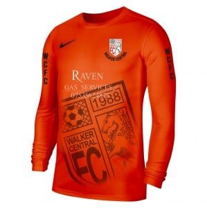 Nike Park VII Dri-FIT Long Sleeve Football Shirt Safety Orange-Black