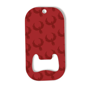 Metal Bottle Opener Keyring