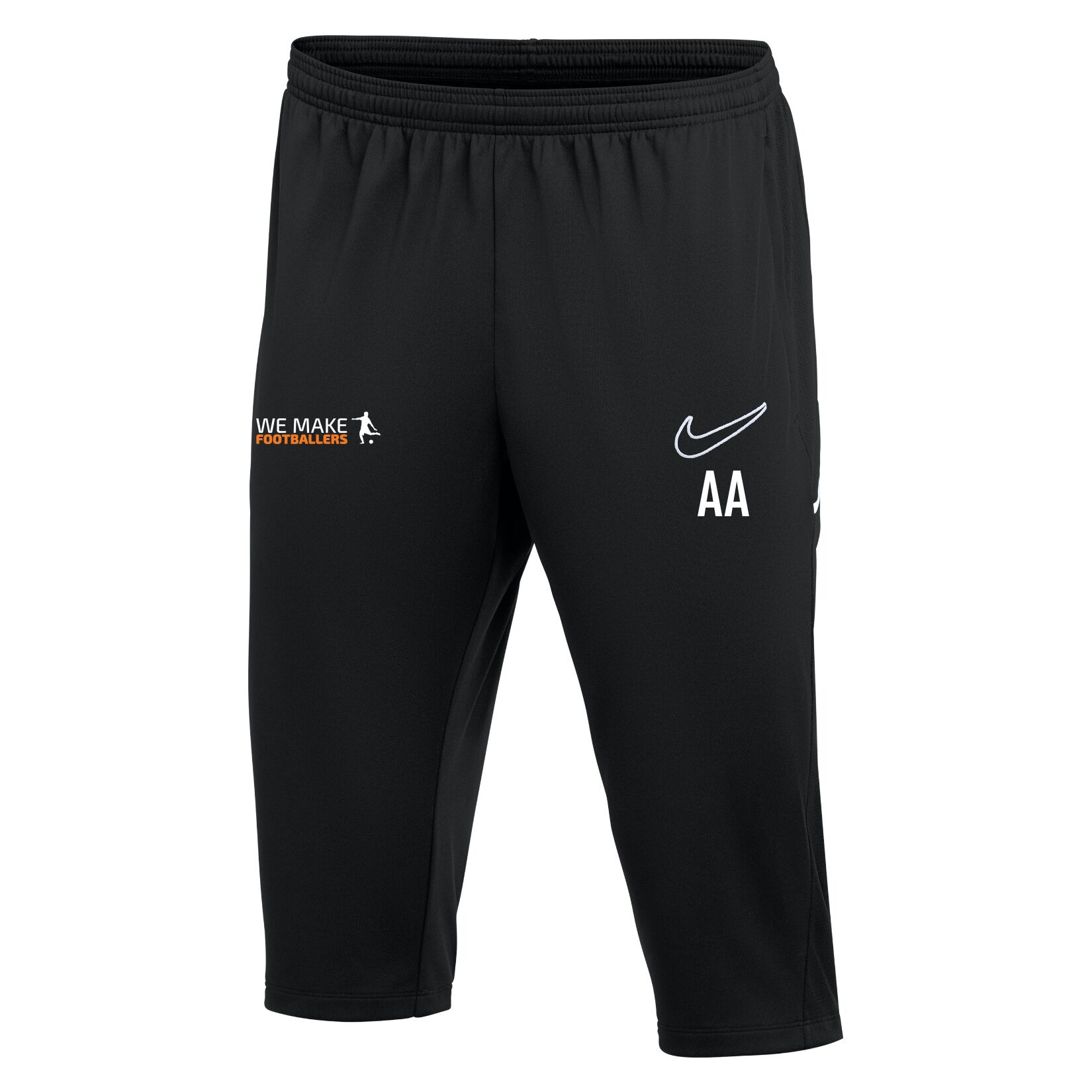 Nike Dri-FIT Academy 25 3/4 Pants - Black/Black/White