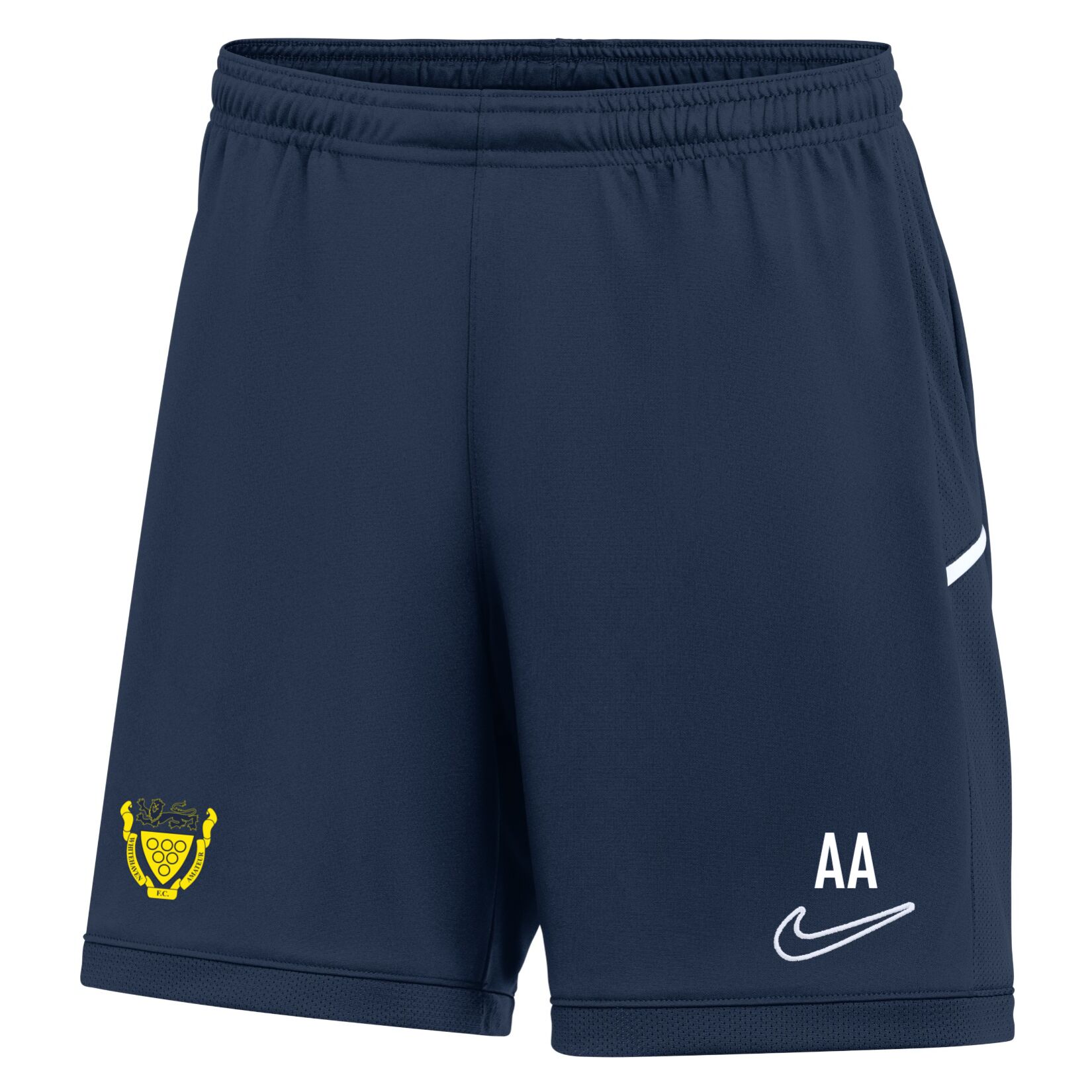 Nike Dri-FIT Academy 25 Shorts (W) - Obsidian/Obsidian/White
