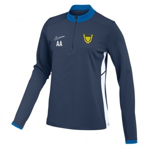 Nike Dri-FIT Academy 25 Drill Top (W) - Obsidian/Royal Blue/White