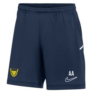 Nike Dri-FIT Academy 25 Shorts (W) - Obsidian/Obsidian/White