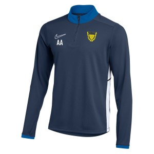 Nike Dri-FIT Academy 25 Drill Top - Obsidian/Royal Blue/White