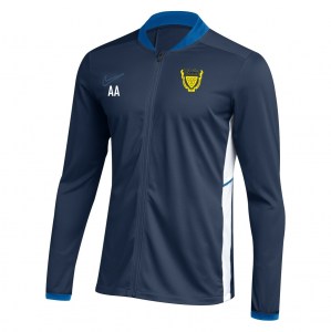 Nike Dri-FIT Academy 25 Knit Track Jacket - Obsidian/Royal Blue/White