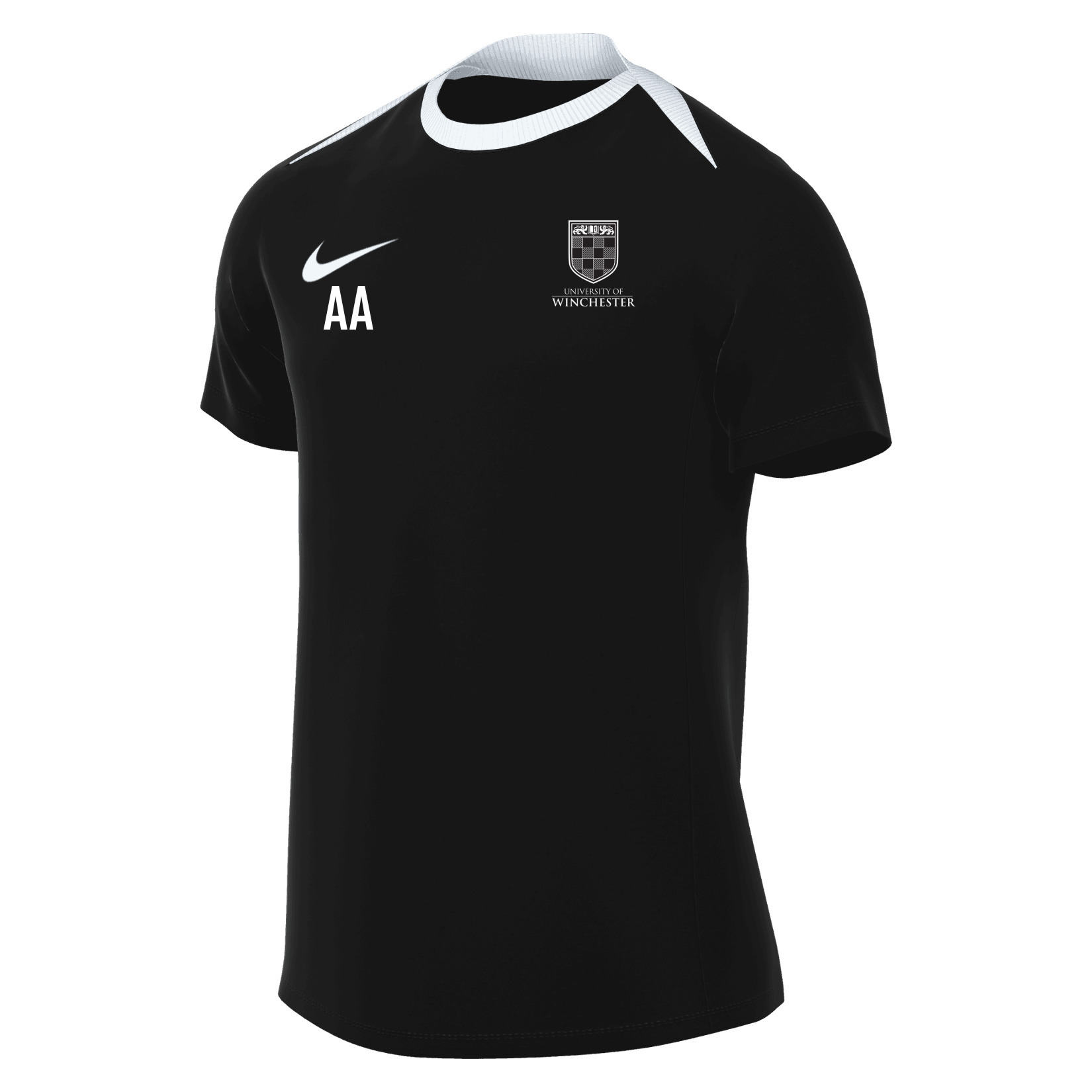 Nike Academy Pro 24 Dri-FIT Short Sleeve Top - Black/White/Black/White