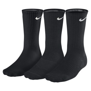 Nike 3 Pack Cushioned Cotton Crew Training Socks