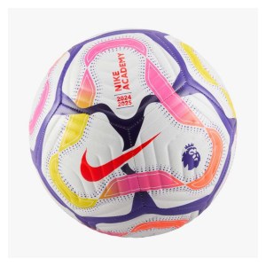 Nike Premier League Academy Football - White/Disco purple/Bright Crimson