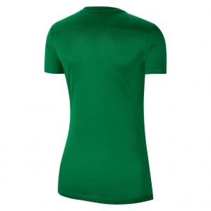 Nike Park VII Dri-FIT Womens Short Sleeve Shirt - Pine Green/White