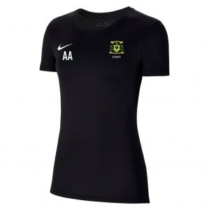 Nike Park VII Dri-FIT Womens Short Sleeve Shirt - Black/White