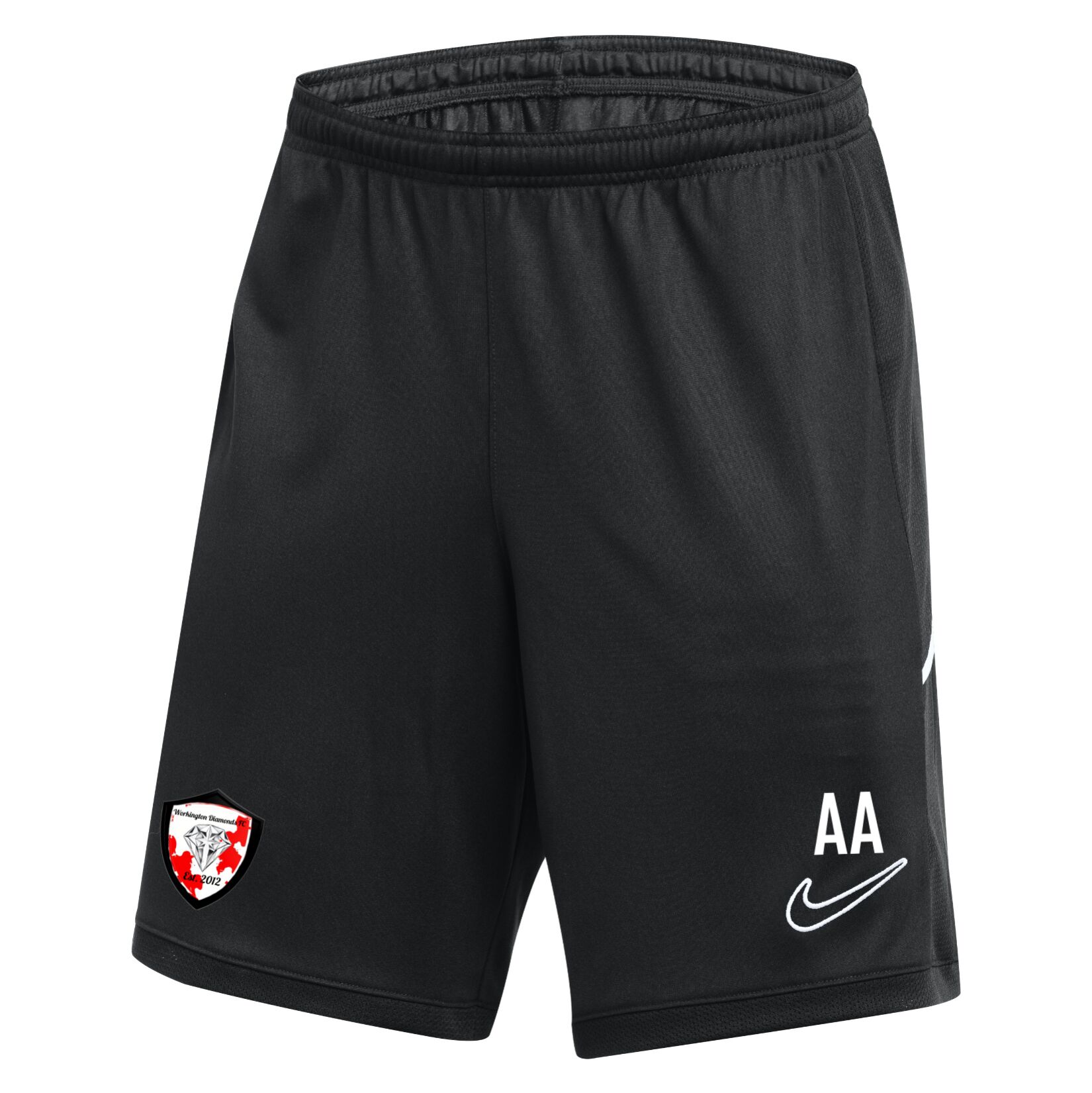Nike Dri-FIT Academy 25 Shorts - Black/Black/White