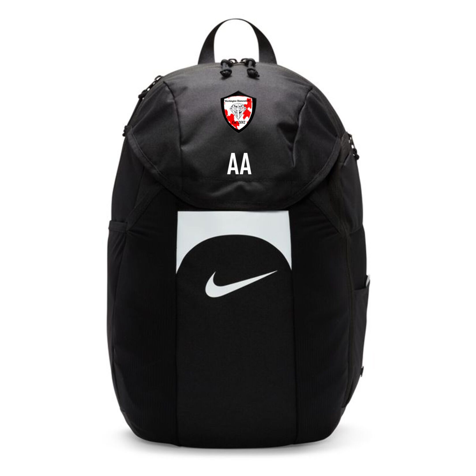 Nike Academy Storm-FIT Team Backpack - Black/Black/White