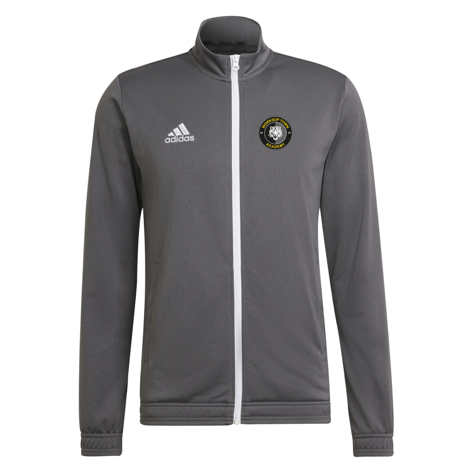 adidas Entrada 22 Track Jacket - Team Grey Four