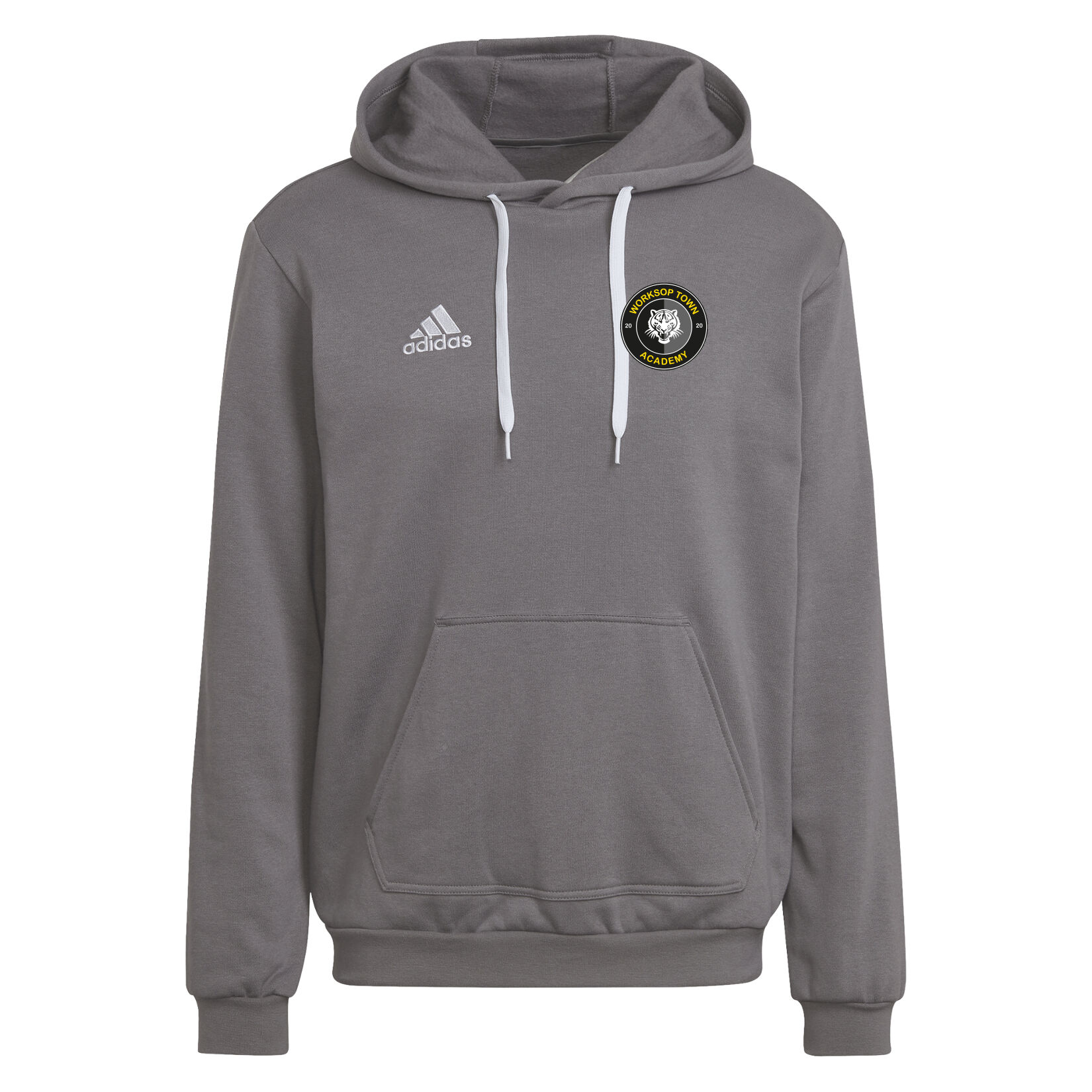 adidas Entrada 22 Hoodie - Team Grey Four