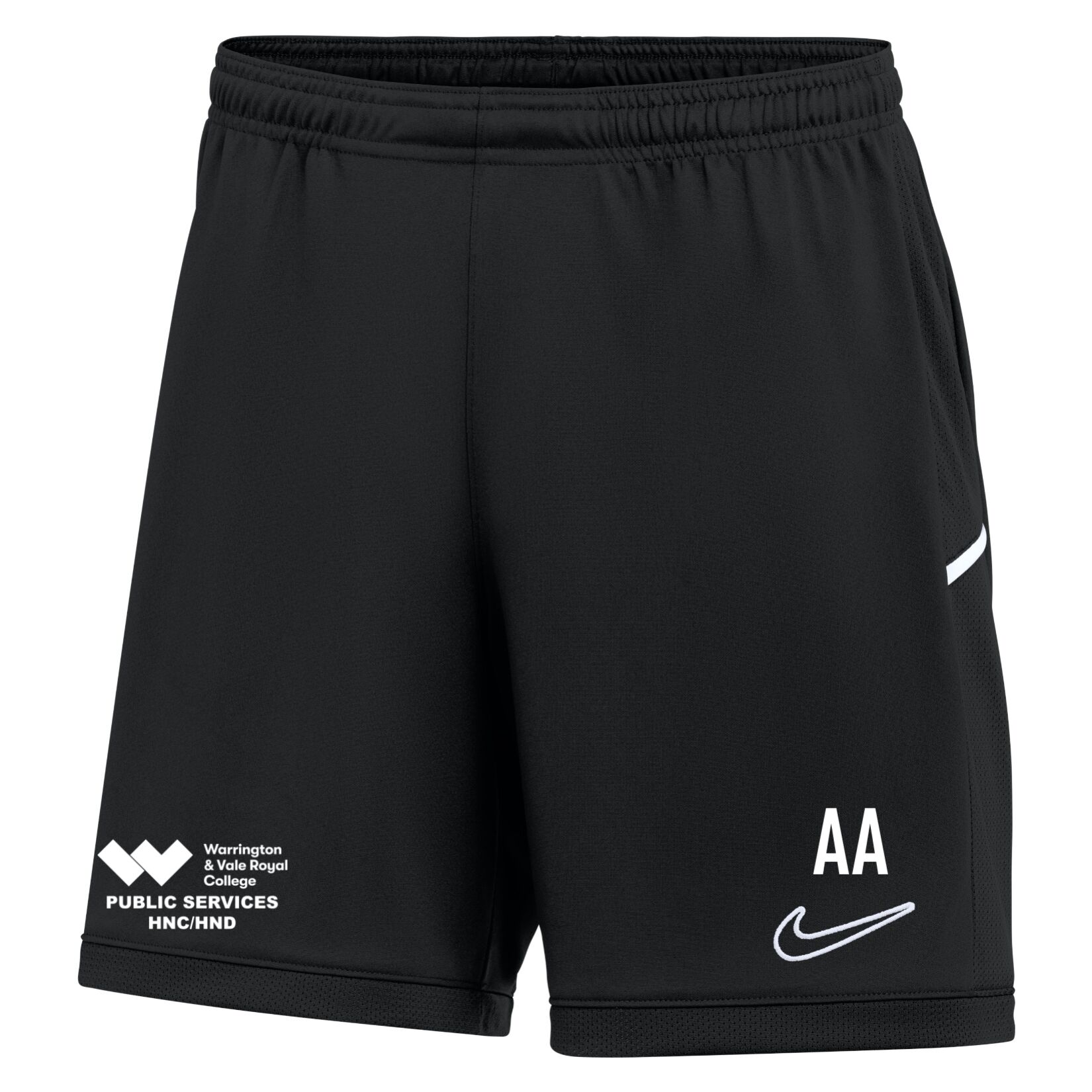 Nike Dri-FIT Academy 25 Shorts (W) - Black/Black/White