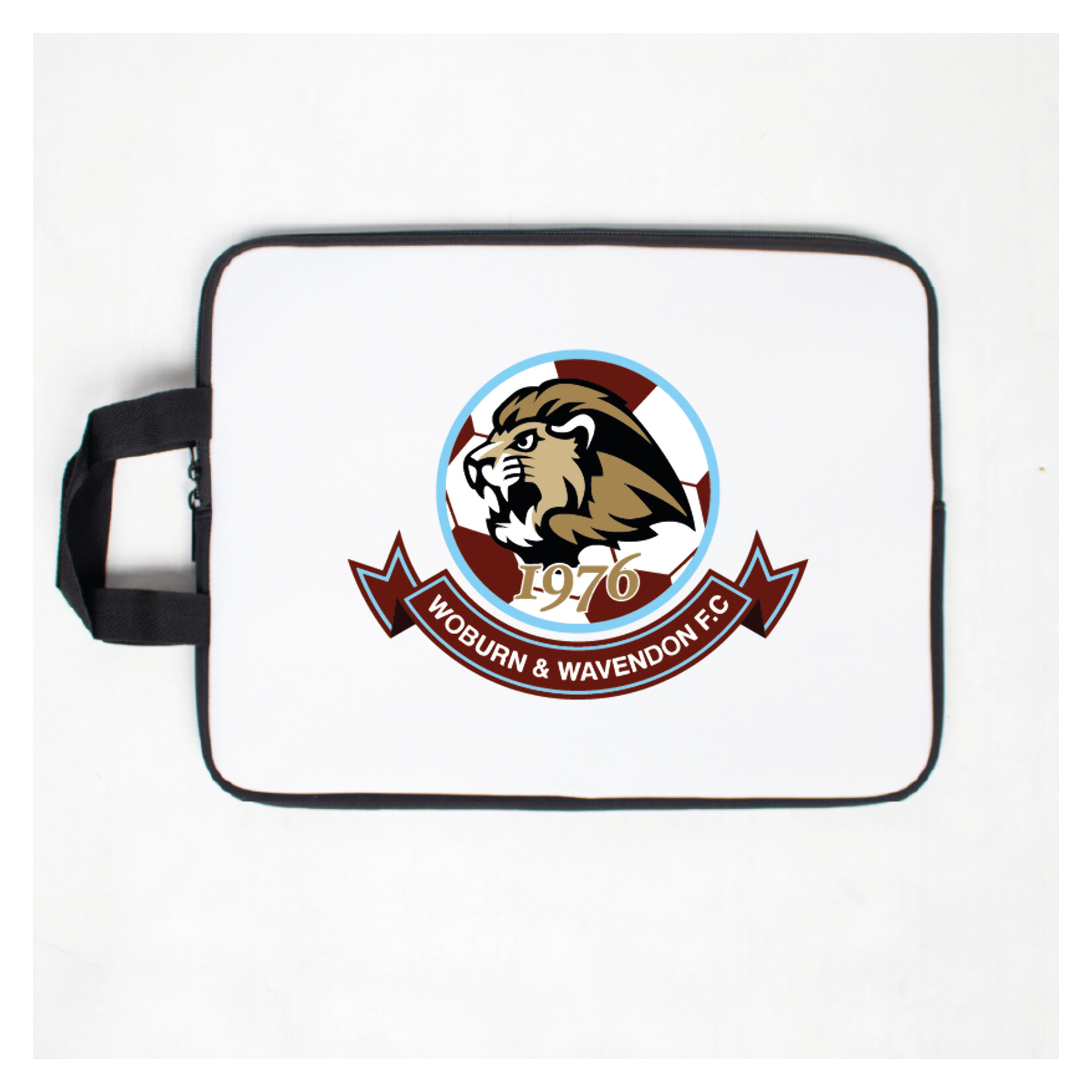 Kitlocker-Merchandise Laptop Sleeve - white/black