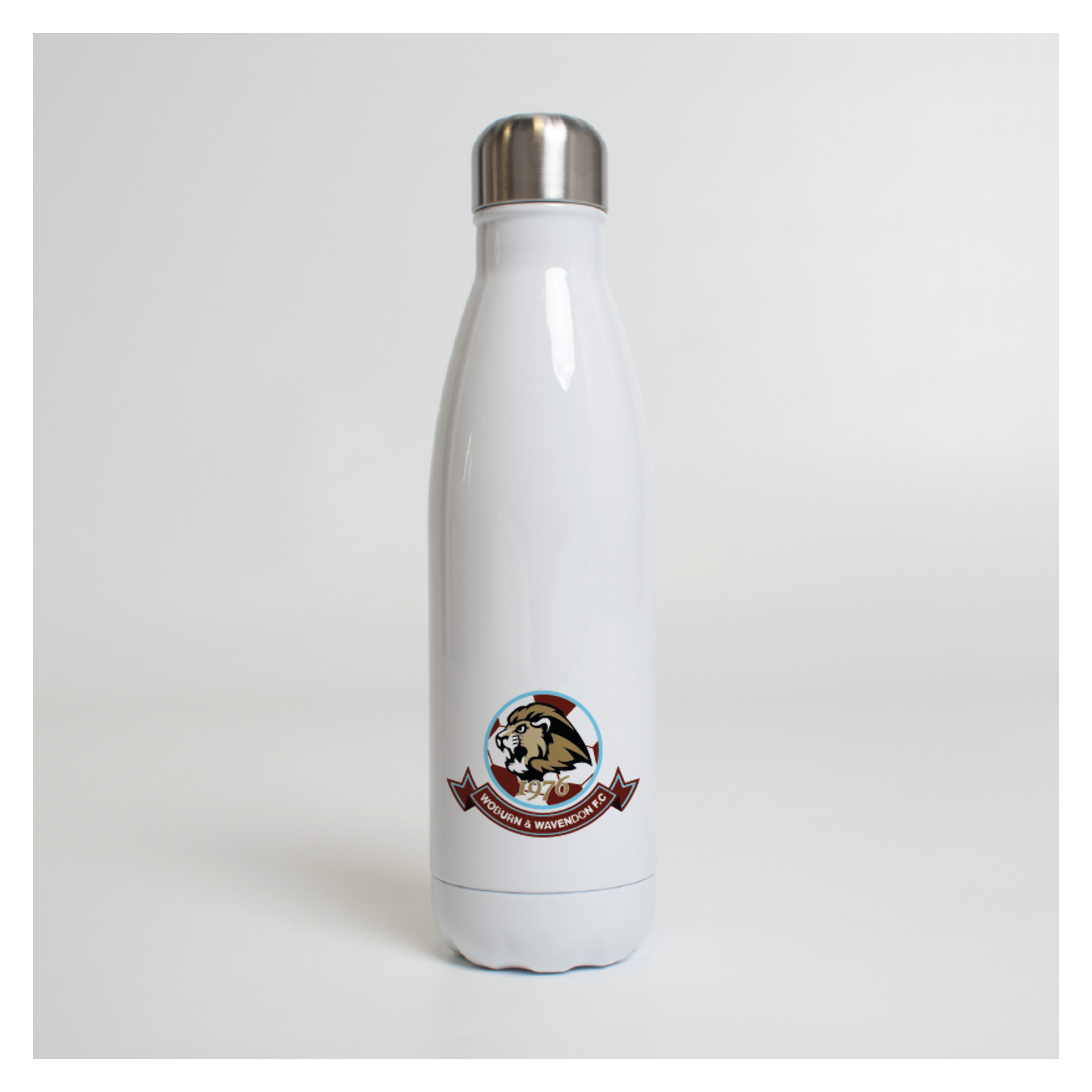 Kitlocker-Merchandise Premium Steel Water Bottle - White
