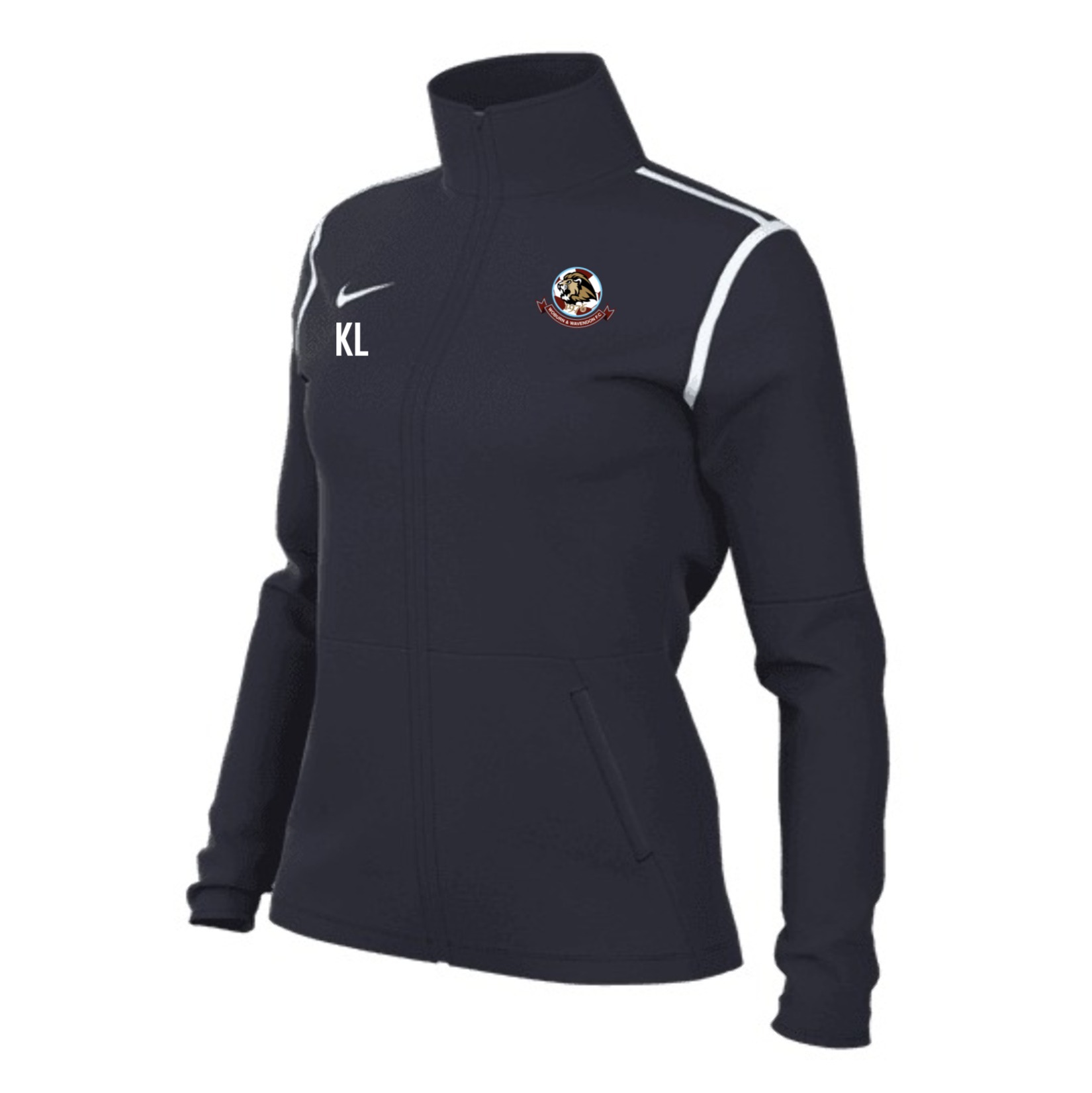 Nike Dri-FIT Park 20 Track Jacket (W) - Obsidian/White/White