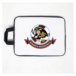 Kitlocker-Merchandise Laptop Sleeve - white/black