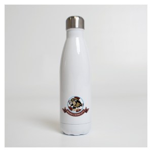 Kitlocker-Merchandise Premium Steel Water Bottle - White