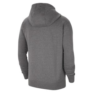 Nike Team Club 20 Fleece Full-Zip Hoodie - Charcoal Heather/White/White